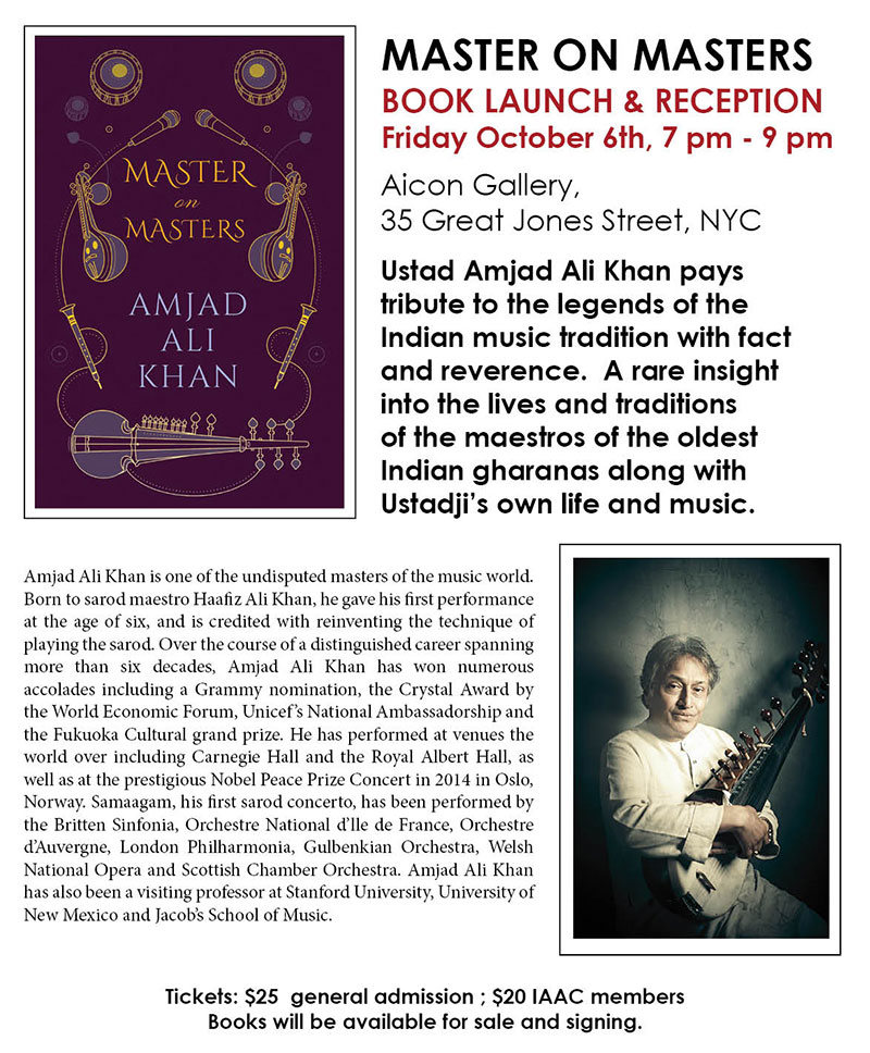 Amjad Ali Khan - Master on Masters