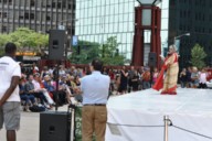 Erasing Borders: Festival of Indian Dance - Outdoors 2012
