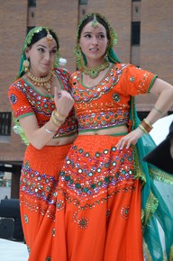 Erasing Borders: Festival of Indian Dance - Outdoors 2012
