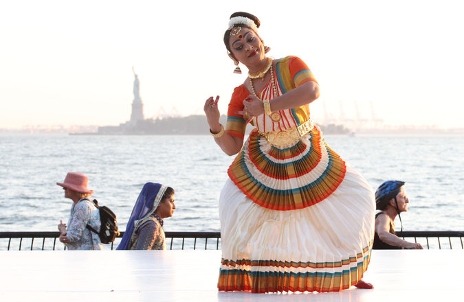 The Mohiniyattam dancer Pallavi Krishnan