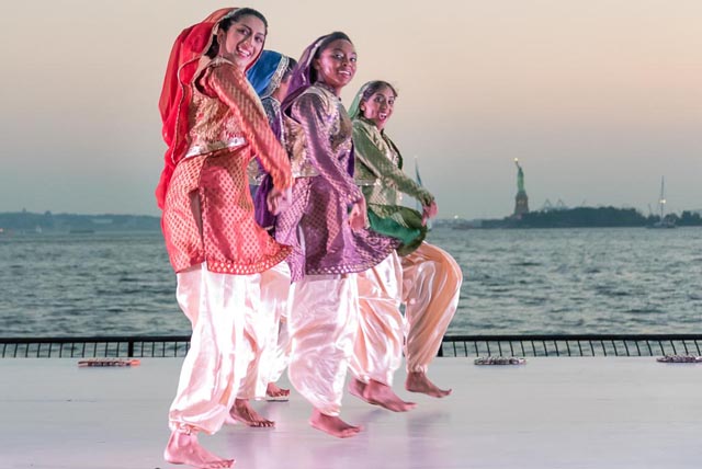 The Kathak performer Sanjukta Wagh.