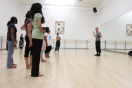 Workshop with Tadej Brdnik fr. Martha Graham