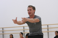 Workshop with Tadej Brdnik fr. Martha Graham