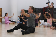 Workshop with Tadej Brdnik fr. Martha Graham