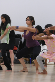 Workshop with Tadej Brdnik fr. Martha Graham