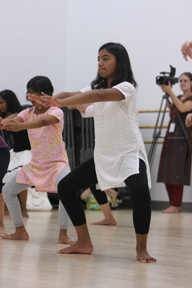 Workshop with Tadej Brdnik fr. Martha Graham