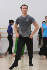 Workshop with Tadej Brdnik fr. Martha Graham