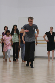 Workshop with Tadej Brdnik fr. Martha Graham