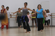 Workshop with Tadej Brdnik fr. Martha Graham