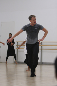 Workshop with Tadej Brdnik fr. Martha Graham