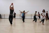 Workshop with Tadej Brdnik fr. Martha Graham