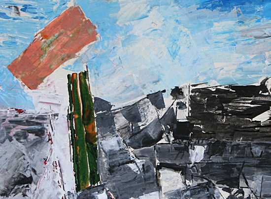 Ram Kumar - Abstract landscape 10