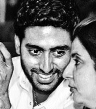 Abhishek Bachchan and choreographer Farah Khan at the event