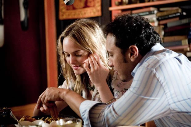 Jess Weixler and Aasif Mandvi in 'Today's Special'