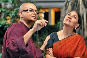 Rituparno Ghosh and Deepti Naval in ‘Memories In March’