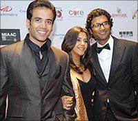 Tusshar, Ekta and Sendhil