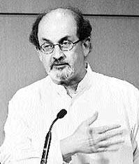 Salman Rushdie at the lauch