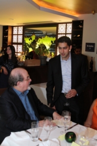 Intimate Dinner with Author Salman Rushdie