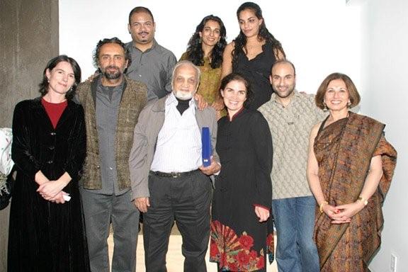 With the cast of Sakharam Binder