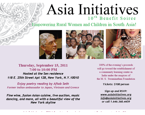 Asia Initiatives Poetry Reading and Reception, 