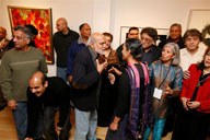 Erasing Borders Opening at Tabla Rasa Gallery