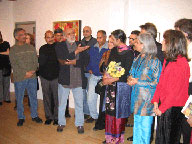 Erasing Borders Opening at Tabla Rasa Gallery