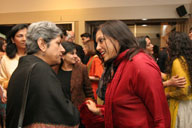 Counsel General Neelam Deo and Mira Nair