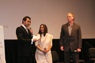 Rahul Khanna, Deepa Mehta and John Sayles