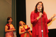 Pooja Kohli, Aroon Shivdasani and Mira Nair