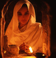 Lisa Ray as Kalyani. 