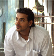 John Abraham as Narayan. 