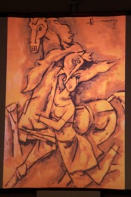 M.F. HUSAIN: In Memorium