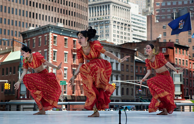 Indian Dance at Downtown Dance Festival 