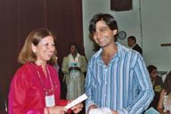 Aroon Shivdani ( IAAC Head) and Anosh Irani (Playwright)