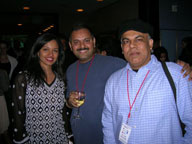 Pooja Kumar,Arun Vaidyanathan and Arun Singh (Director of 1001 auditions) 