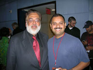 Arun Vaidyanathan and Jag Mundhra (Director of Aishwarya Rai starring Provoked) 