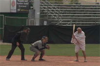 Gandhi at the Bat