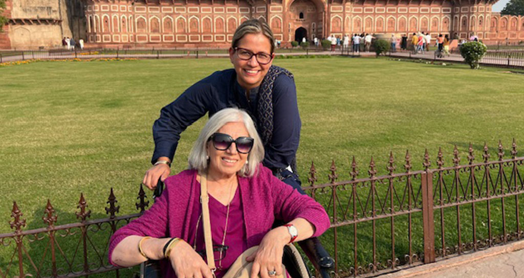 Fatehpur Sikri with Sacha